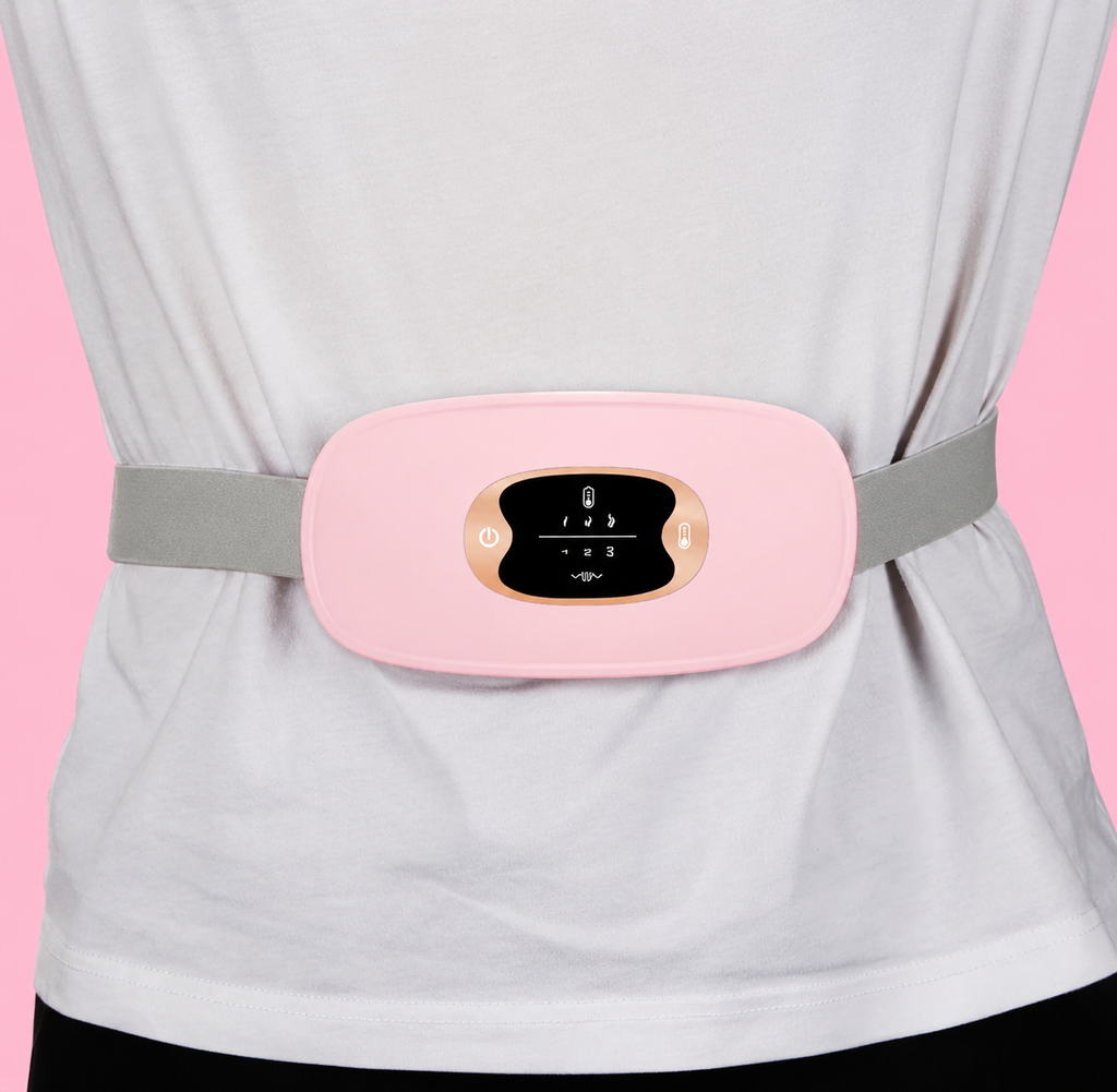Heated Vibration Pad for Period Pain & Menstrual Cramp Relief
